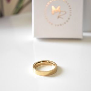 Jamie Stacker Ring 4mm - Gold